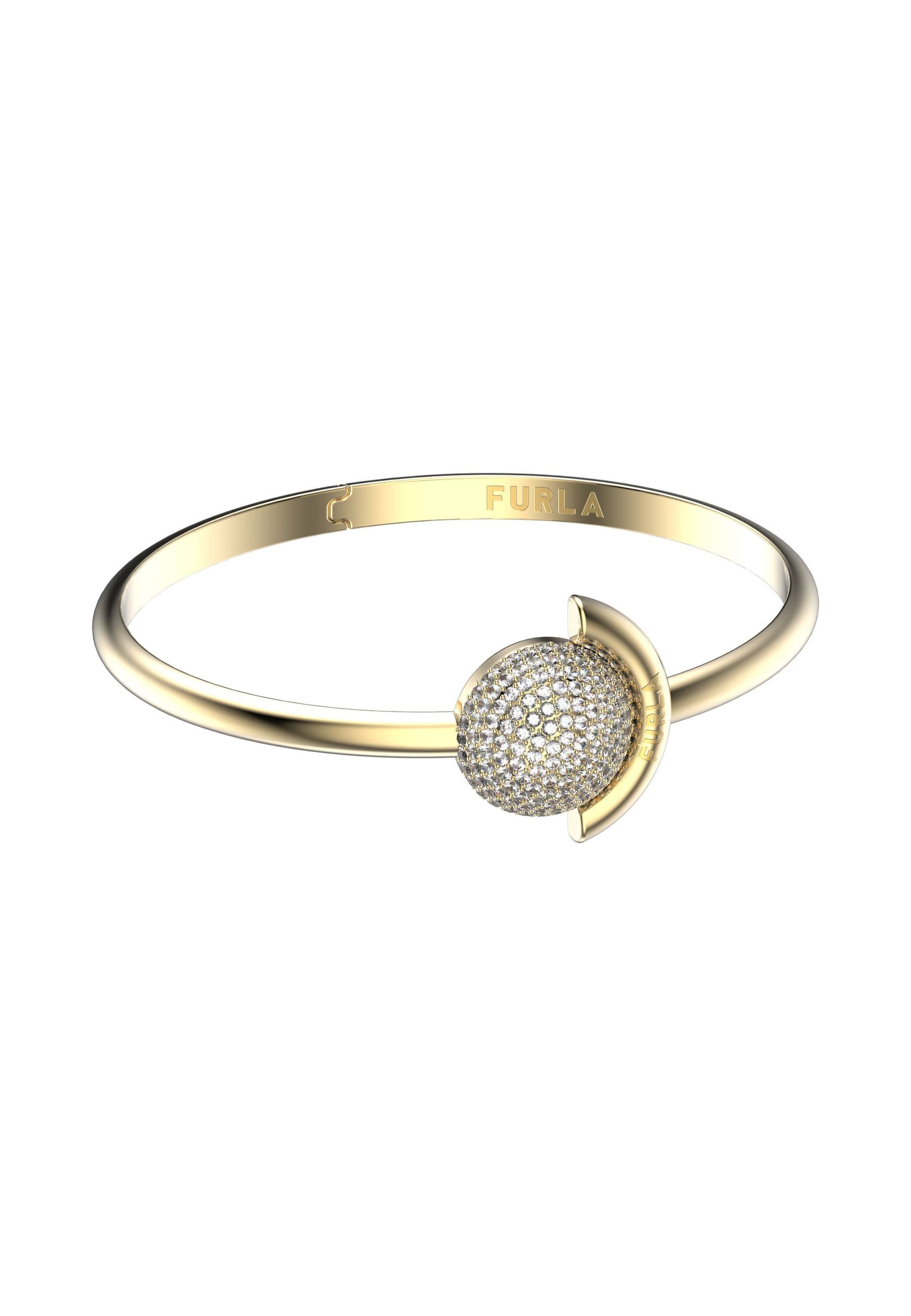 Furla Jewellery Bracelet en L en or, Vue avec produit