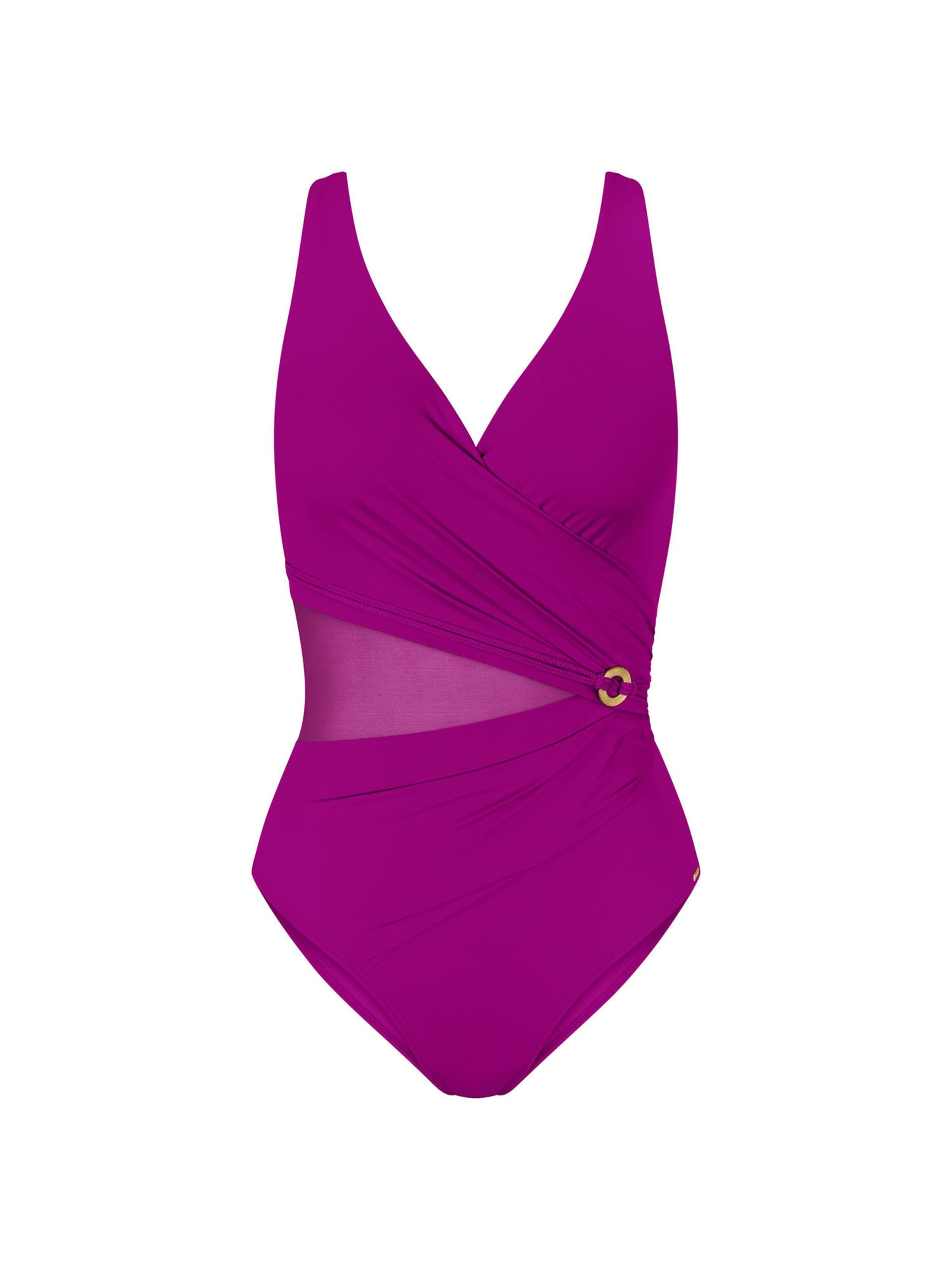TRIUMPH Swimsuit ' Red Label Summer Twist ' in Purple: front
