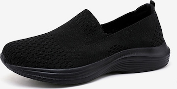HUSKSWARE Slip On in Schwarz: Vorderseite