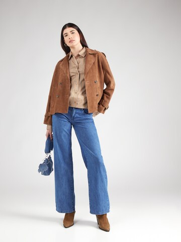 FREEMAN T. PORTER Loosefit Jeans in Blau
