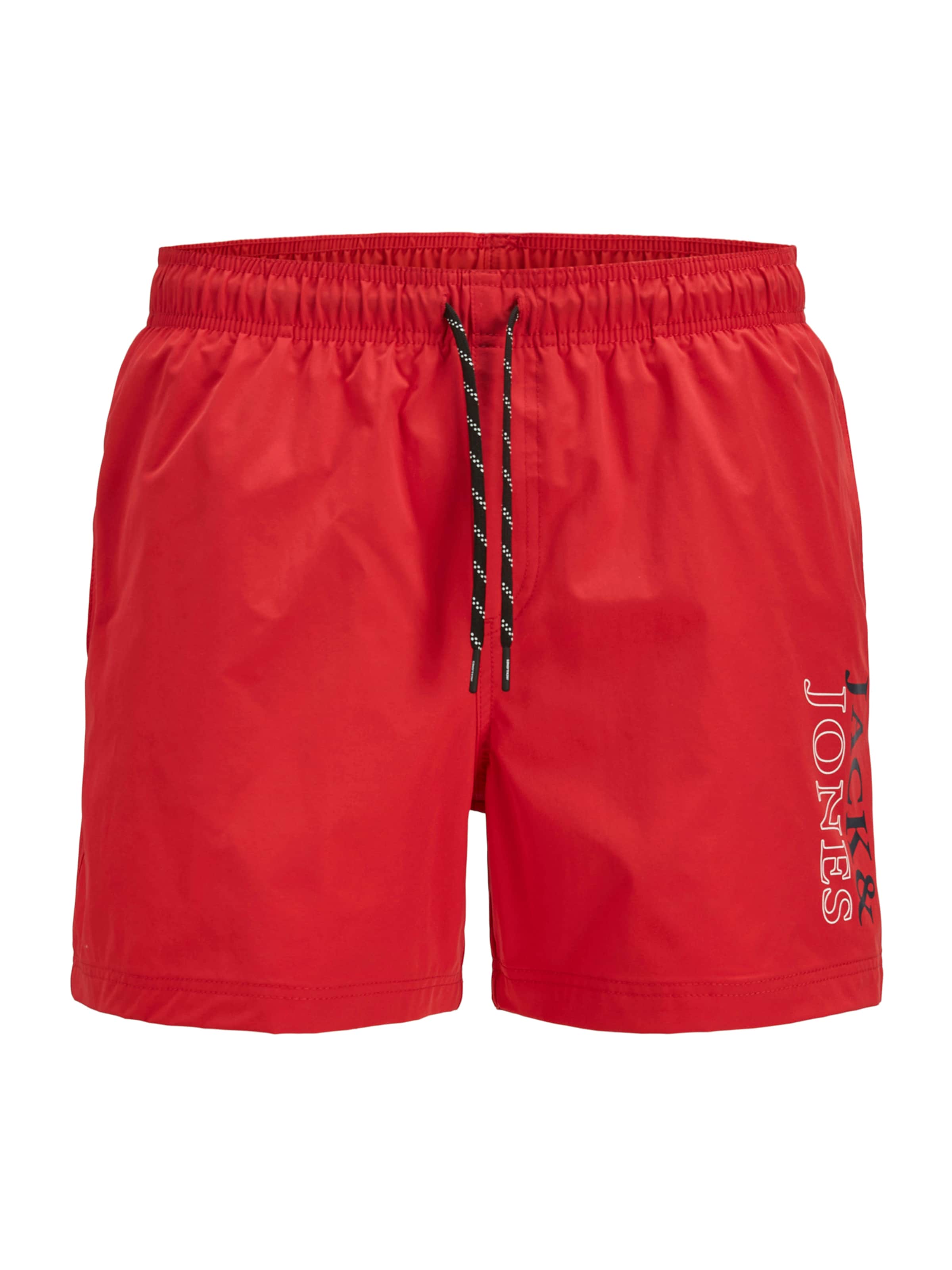 Jack & Jones Junior Board Shorts 'JPSTMaui' in Red: front