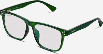 Smooder Brillen 'Ampere Blue Light' in Grün: Vorderseite