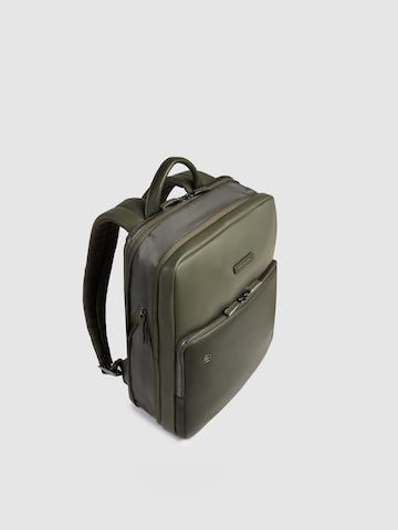 Piquadro Rugzak in Groen