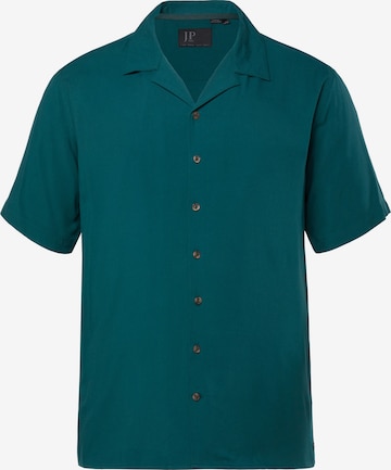 JP1880 Regular fit Button Up Shirt in Green: front