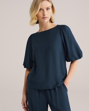 WE Fashion - Blusa en azul: frente