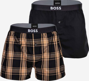 Boxers BOSS en beige : devant