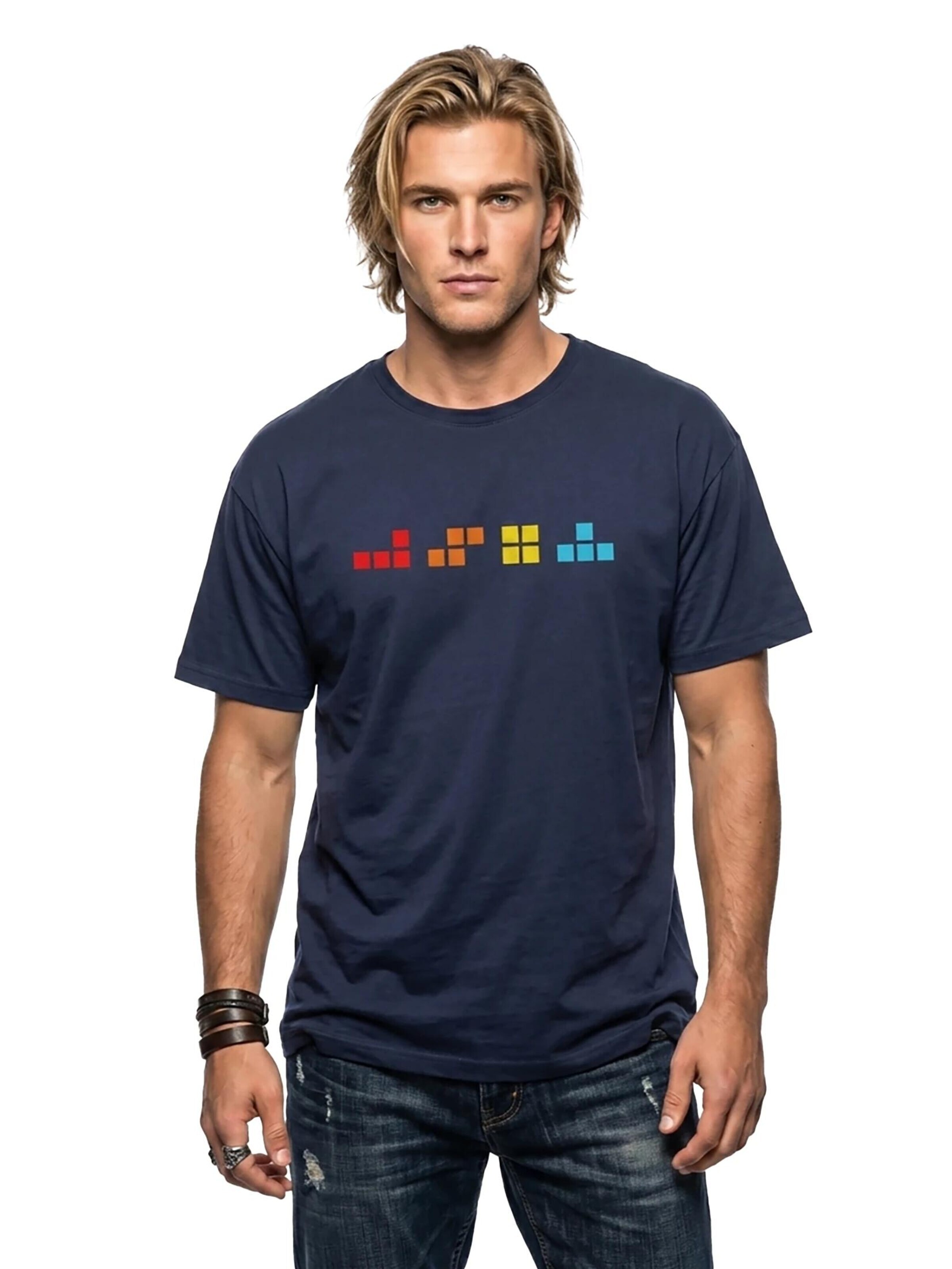 MAKAYA Shirt 'T-Elements' in Grey