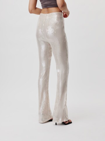 LeGer by Lena Gercke Flared Broek 'Juliane' in Beige