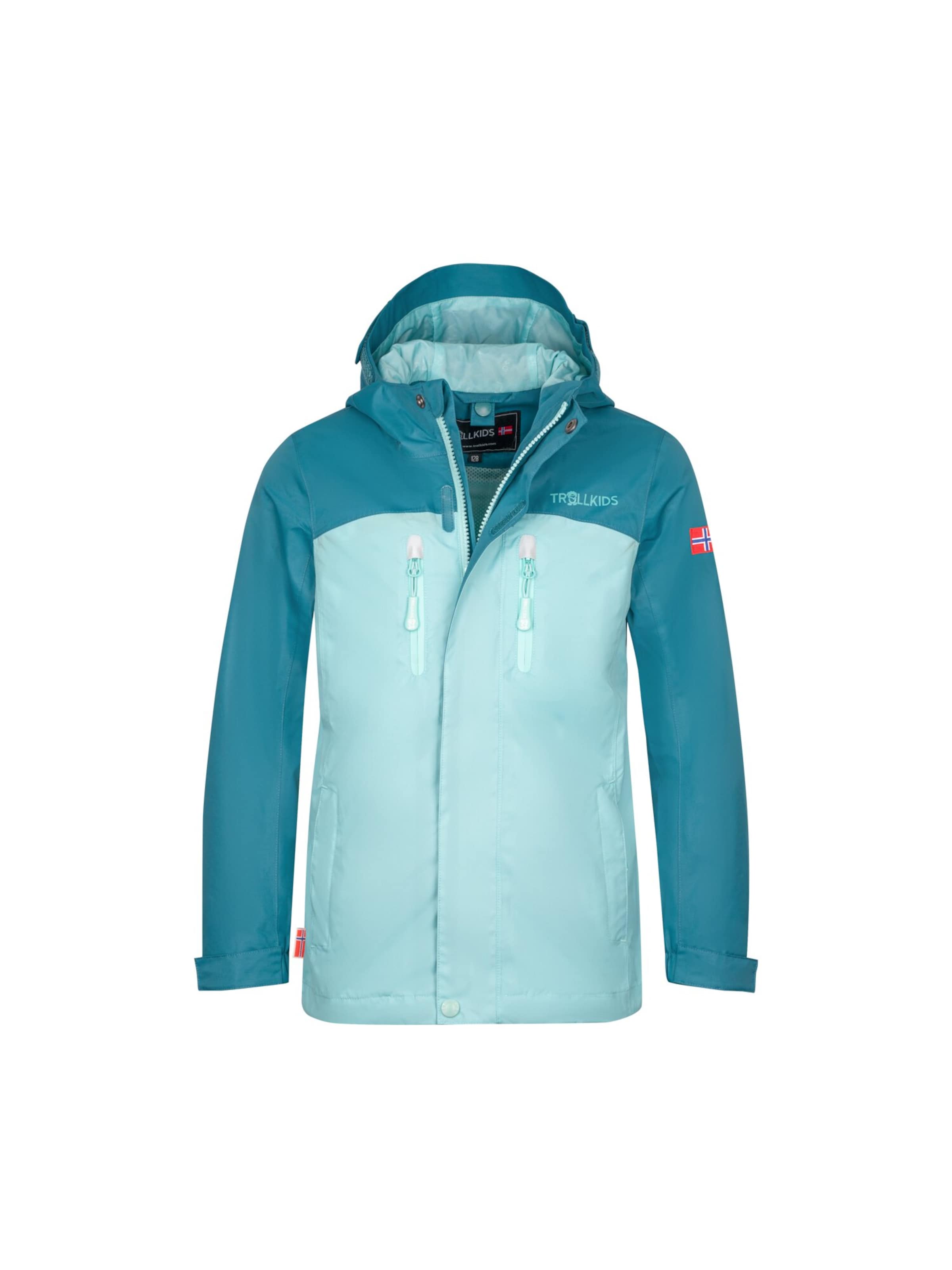 TROLLKIDS Outdoor jacket in Blue: front