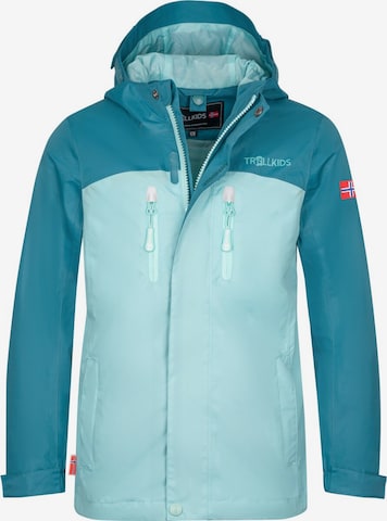 TROLLKIDS Outdoor jacket in Blue: front