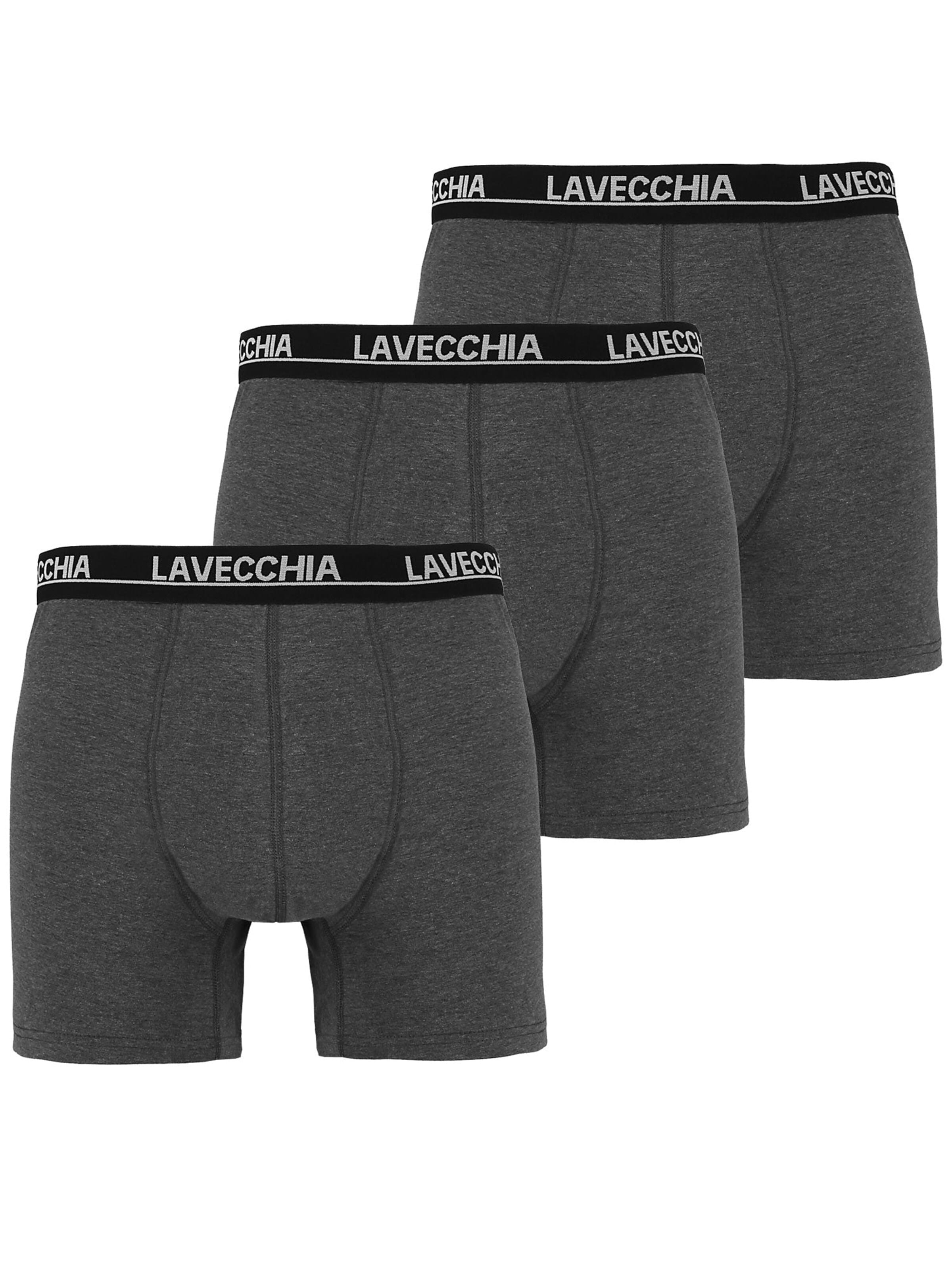 Lavecchia Boxershorts 'FL-1020 Übergrößen' i grå: framsida