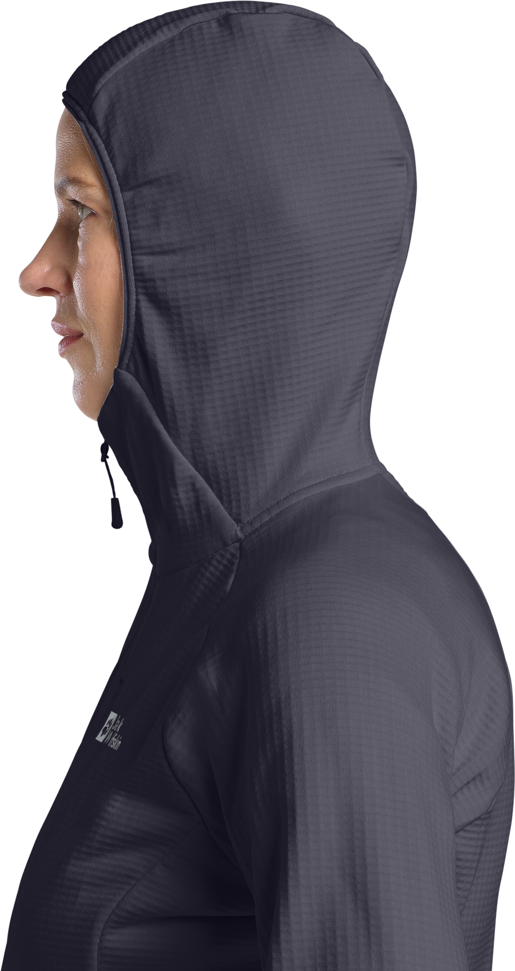 JACK WOLFSKIN Funktionsfleecejacke in Grau