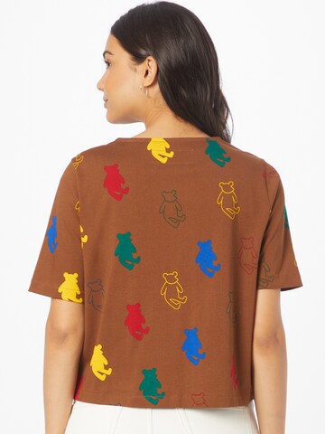 UNITED COLORS OF BENETTON Shirt in Bruin