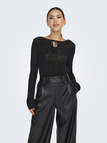 ONLY - Jersey 'MISTY' en negro: frente