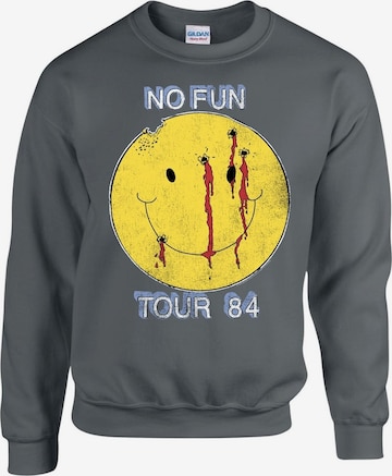 Sweat-shirt 'Mötley Crue No Fun Tour 84 Sweatshirt' Rockshirts en gris : devant