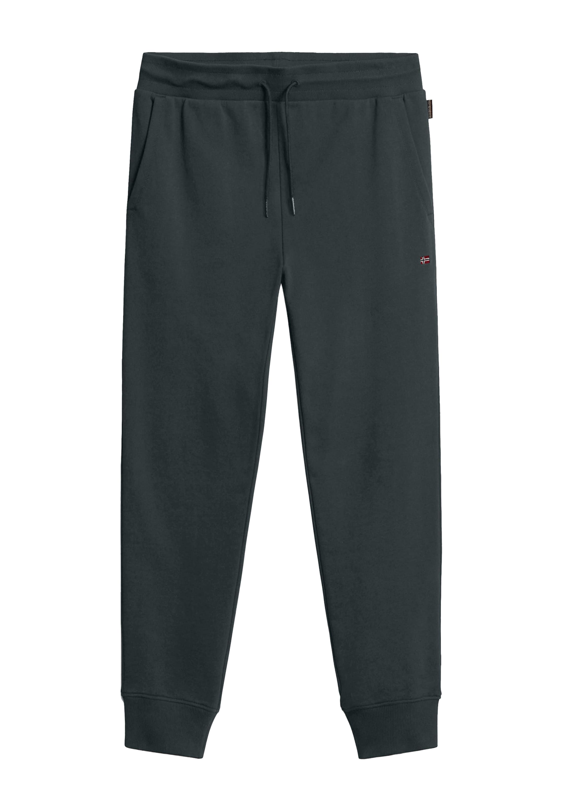 NAPAPIJRI Tapered Pants 'MALIS SUM' in Green: front