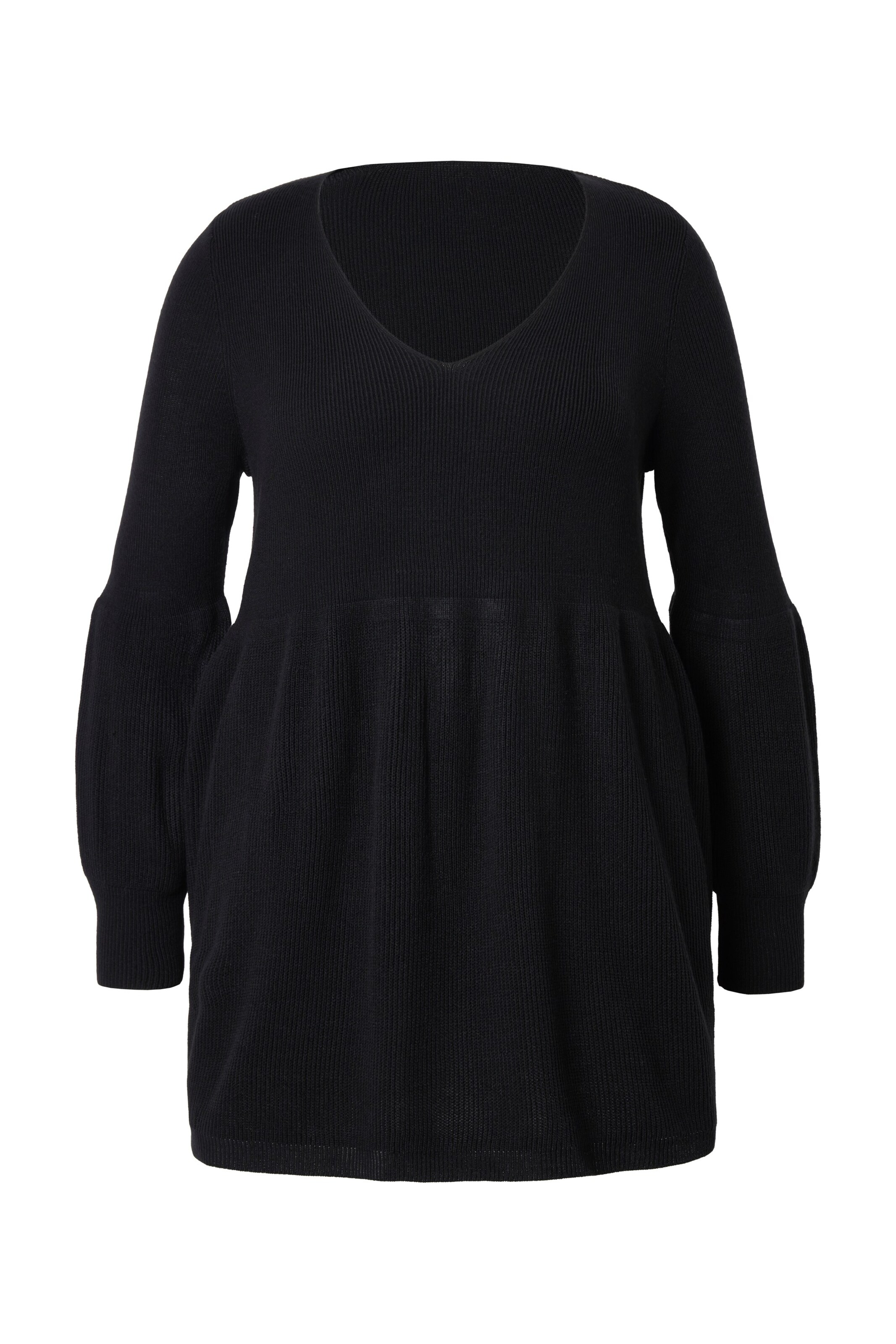 MIAMODA Pullover in Schwarz: Vorderseite
