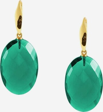 Boucles d'oreilles Gemshine en vert