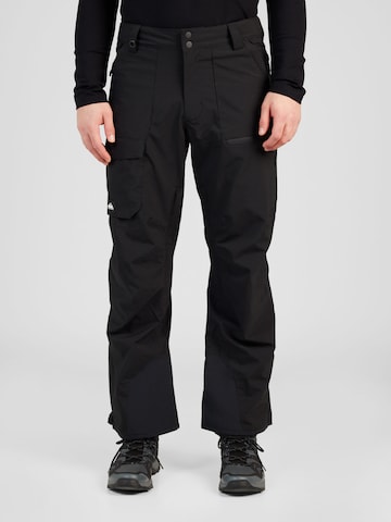 QUIKSILVER - regular Pantalón deportivo 'Utility' en negro: frente