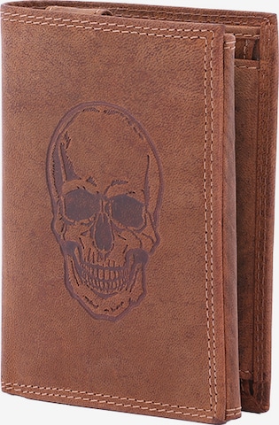 Sergio Valentini Portemonnee in Bruin: voorkant