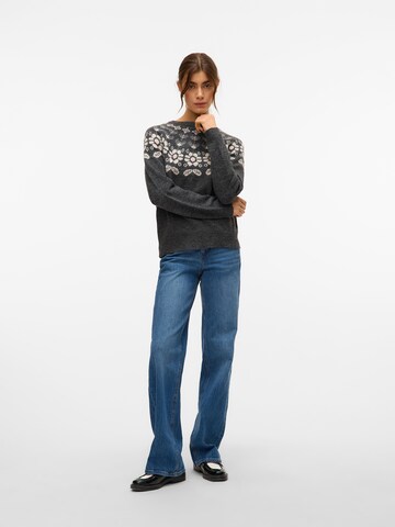 VERO MODA - Jersey 'VMSIMONE' en gris