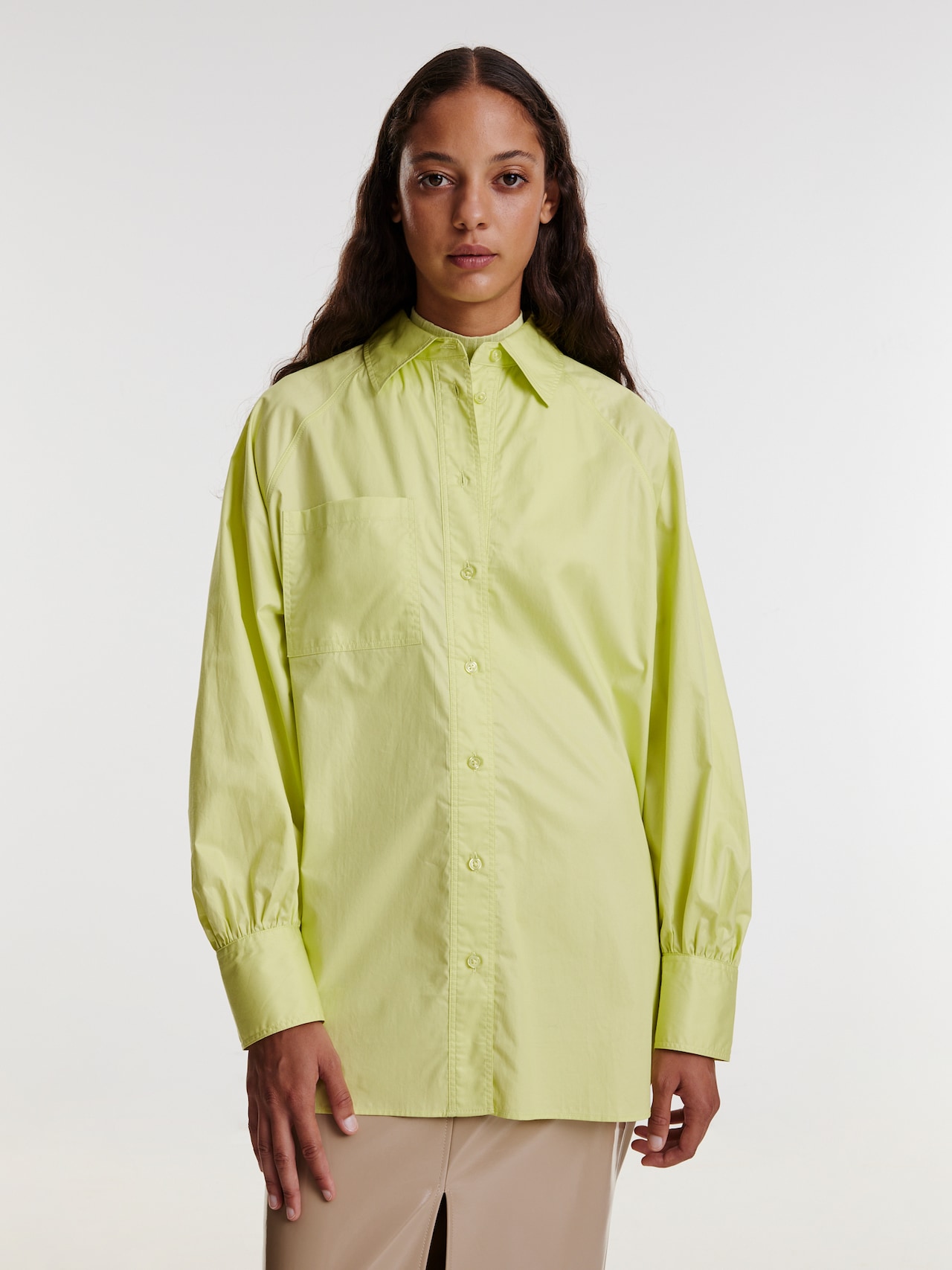 EDITED Camicia da donna 'GIANNI' verde