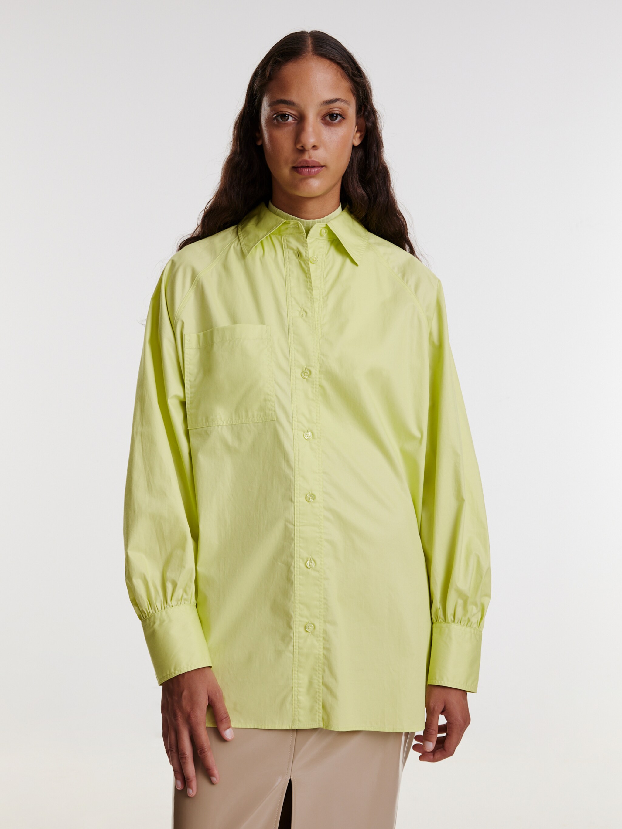 EDITED Produkte Bluse 'GIANNI' (GOTS) grün