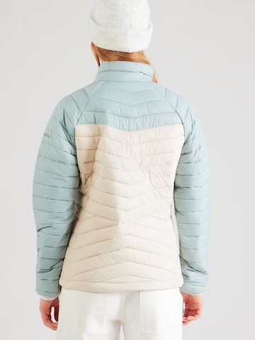 COLUMBIA Outdoor jacket 'Powder Pass' in Grey: back