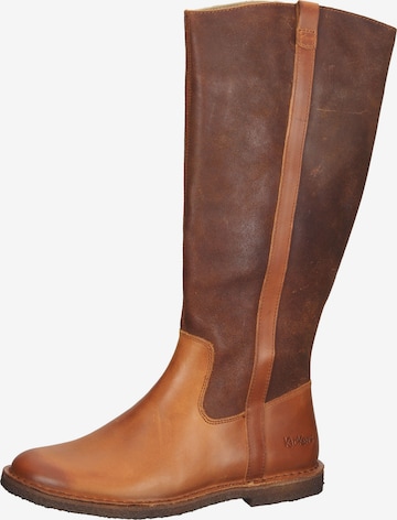 Kickers Boots in Brown: front