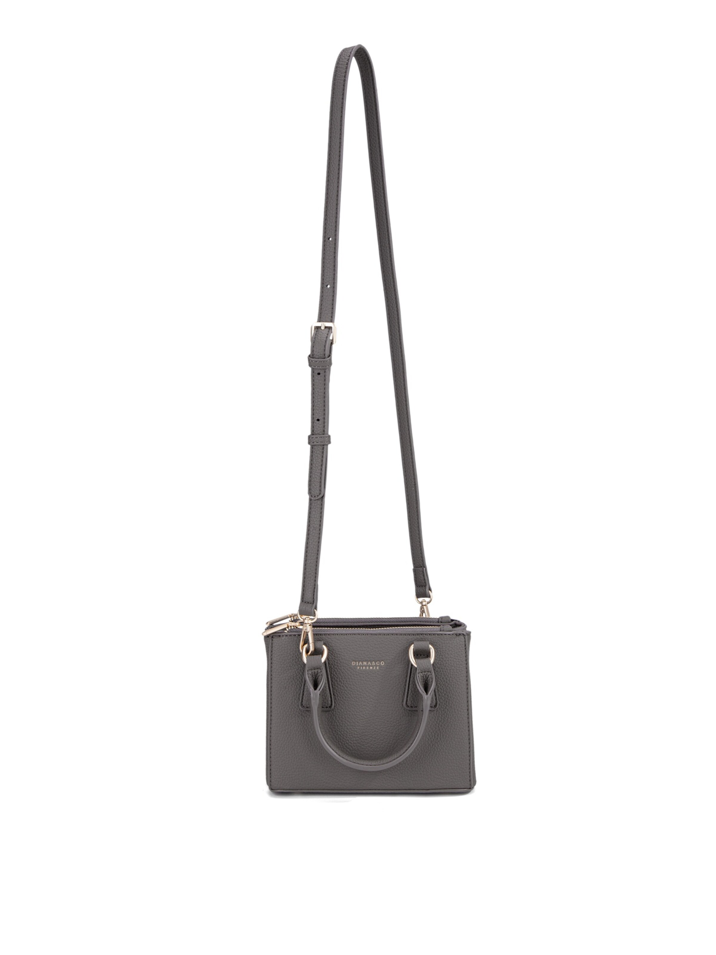 Diana&Co. Handtas in Grijs: voorkant