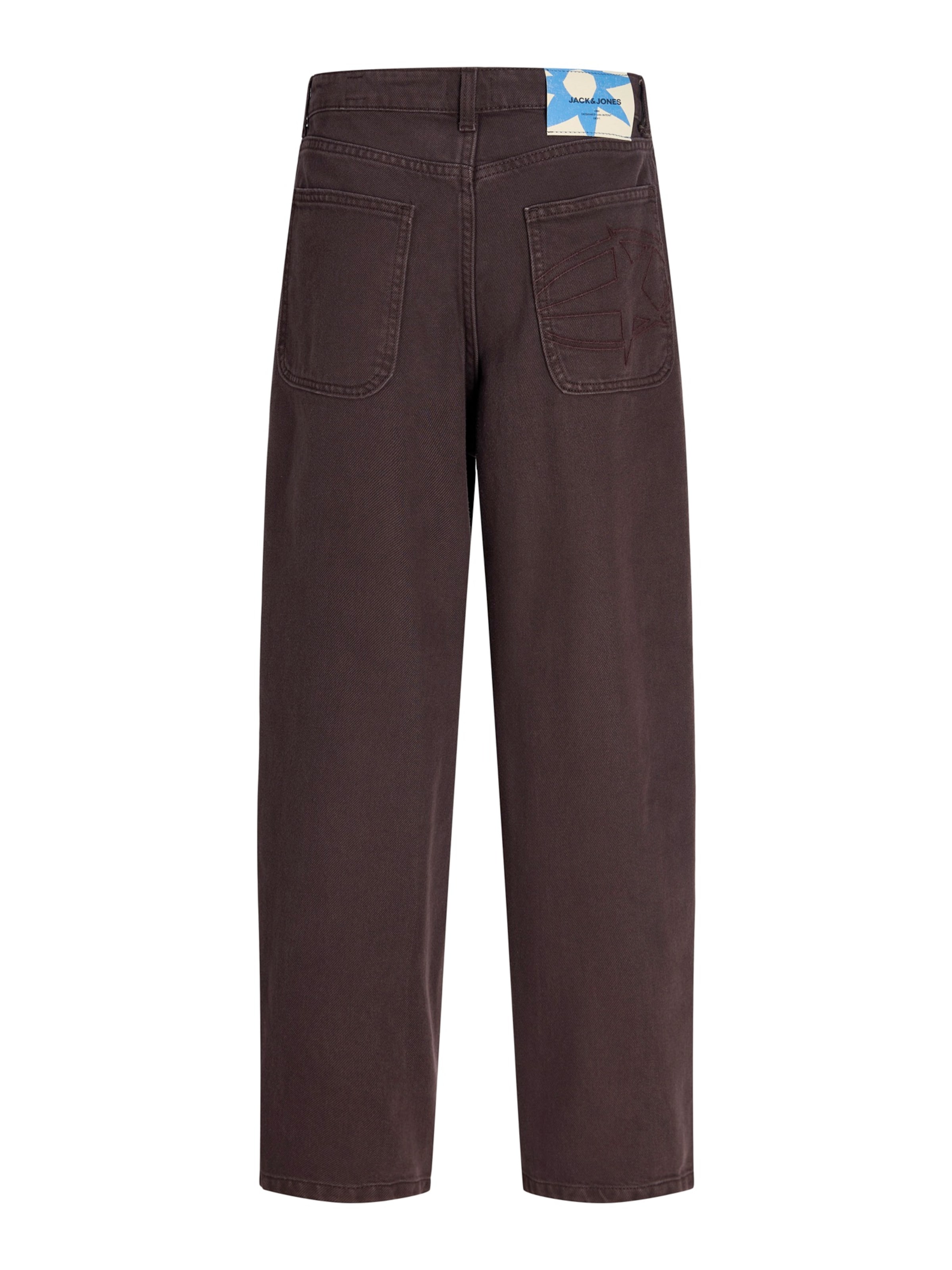 Jack & Jones Junior Barrel Pants 'JPSTEVAN' in Brown