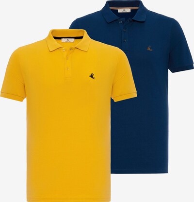 Daniel Hills T-Shirt en bleu marine / jaune, Vue avec produit