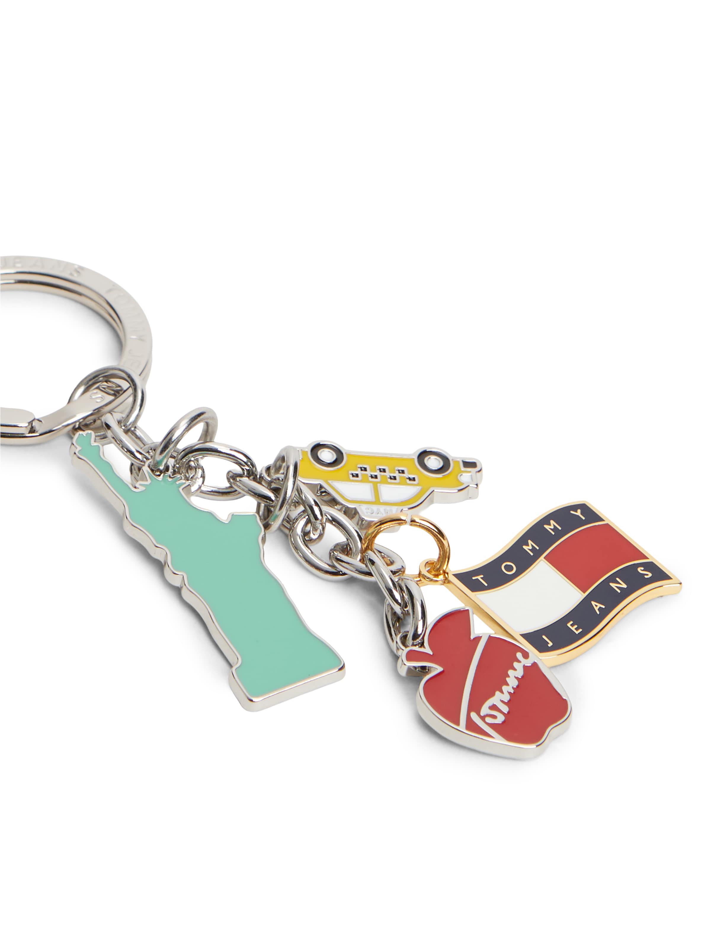 Porte-clés 'BODEGA' Tommy Jeans en argent