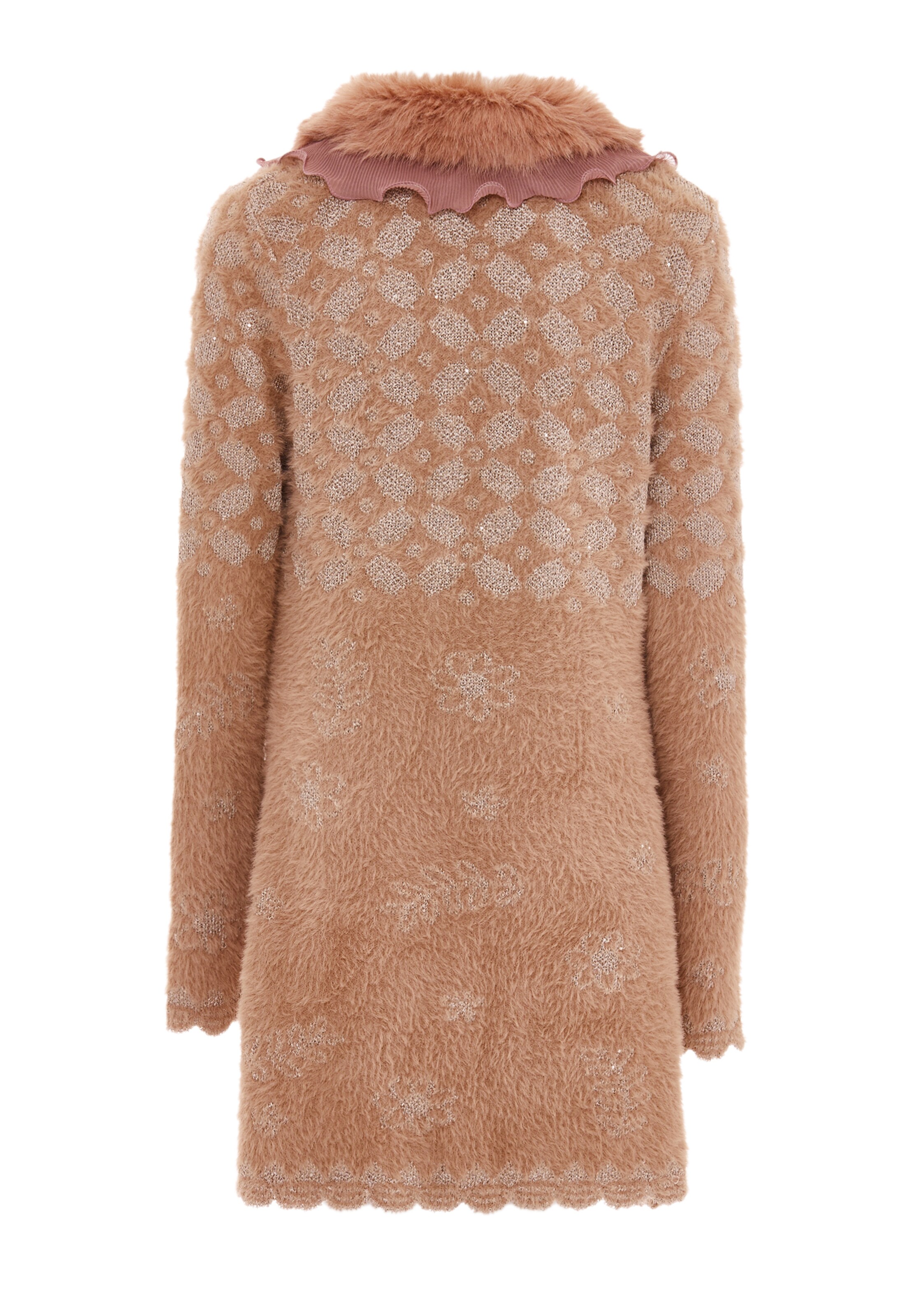 Giacchetta di faina in arancione