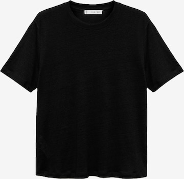 MANGO Shirt 'LENU' in Black: front