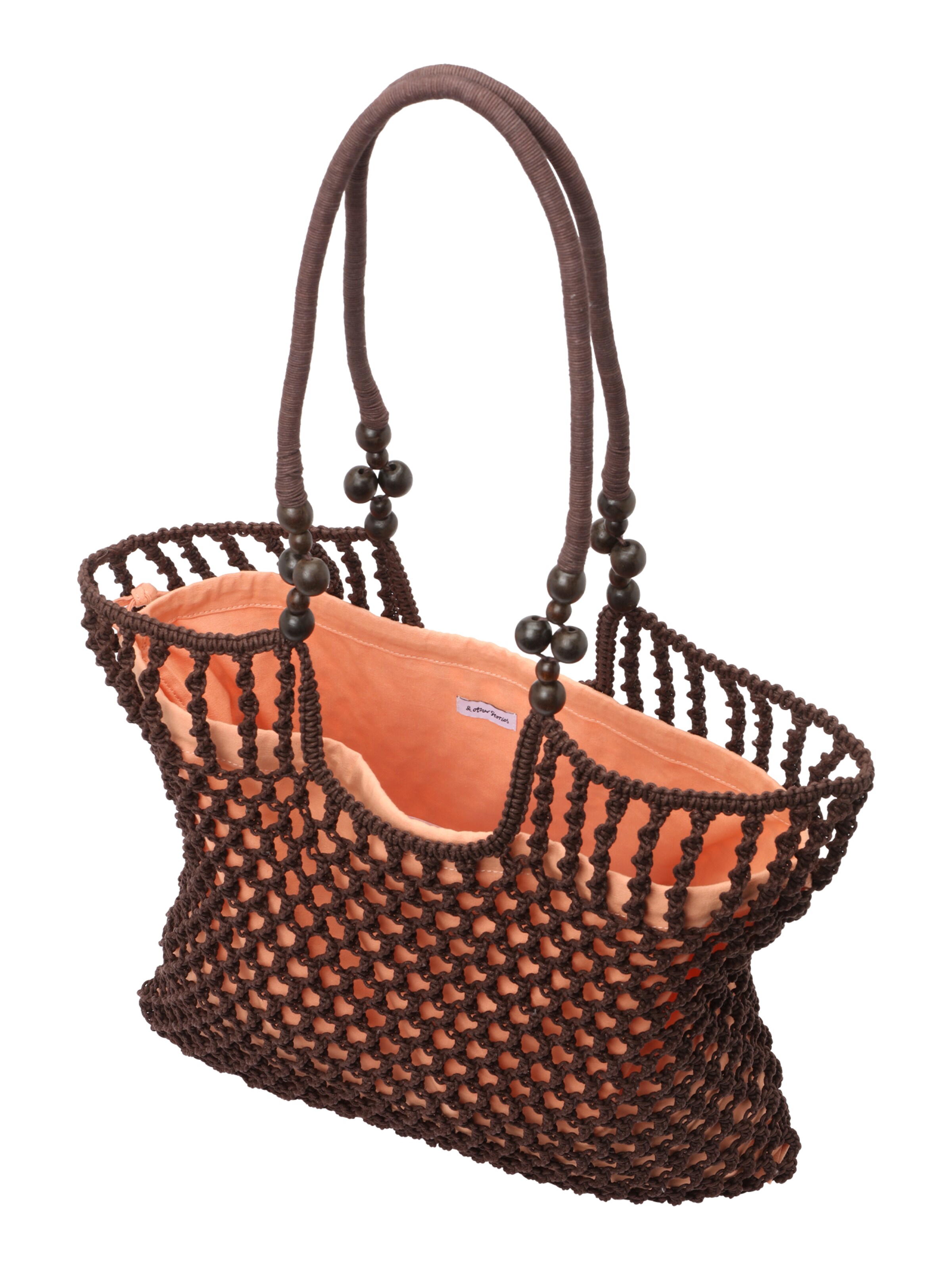 & Other Stories Torba shopper w kolorze brązowy