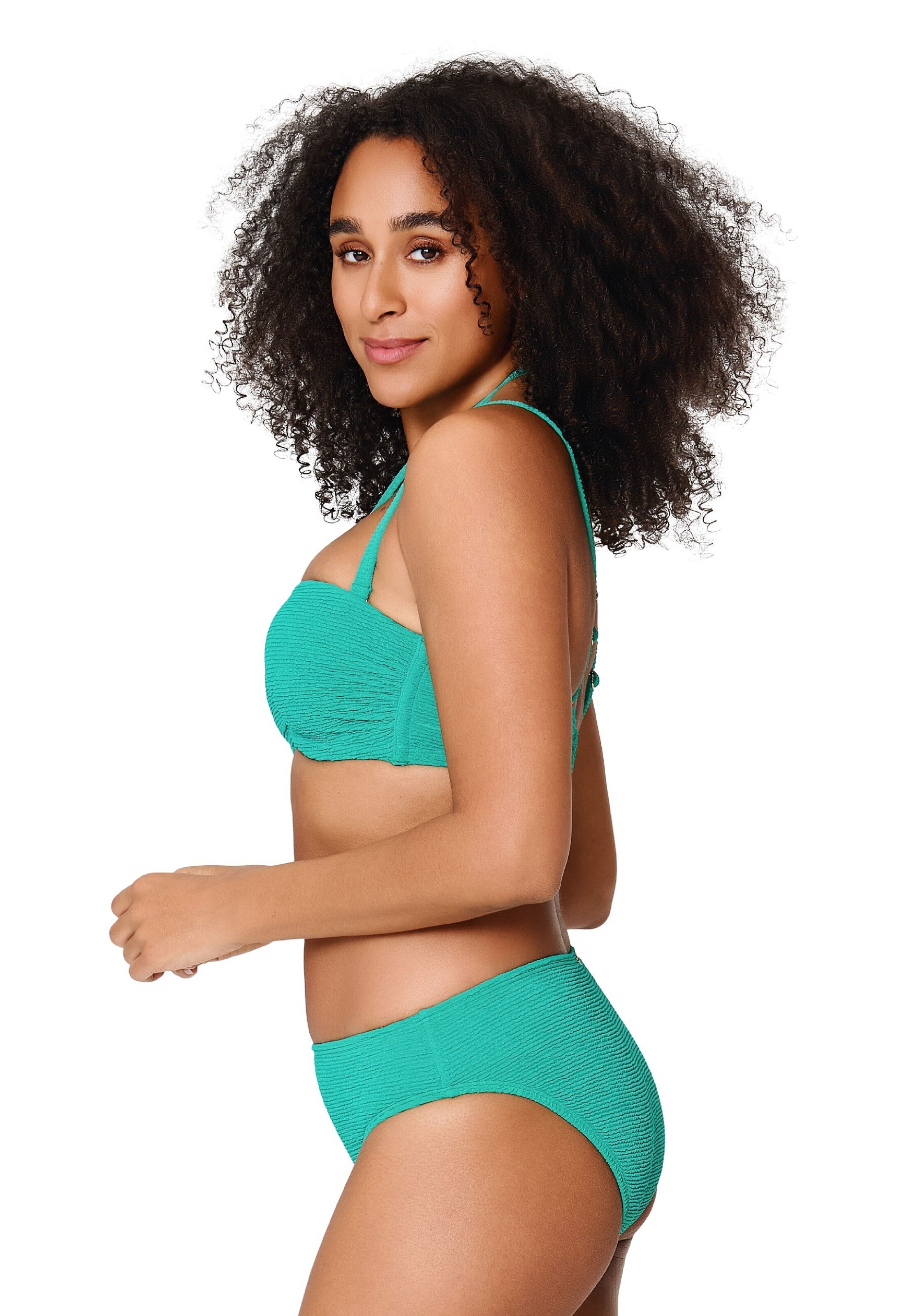 LingaDore Balconette Bikinitop in Groen