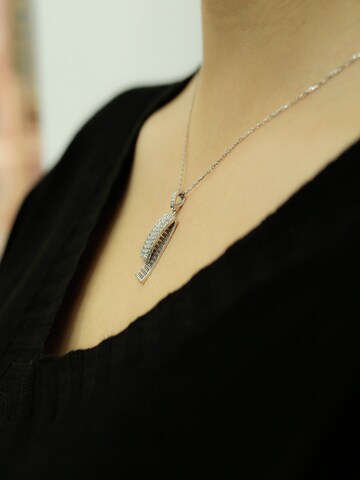 EinStein Diamant Kette‌‌‌‌‌‌‌‌‌ in Silber