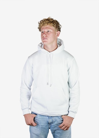 FuPer Sweatshirt 'Tristan' in White: front