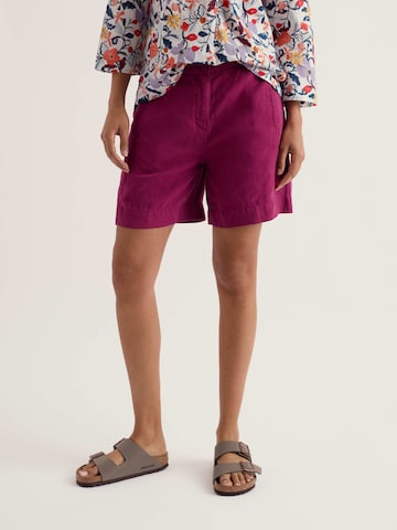 Regular Pantalon 'Lowarth' Seasalt Cornwall en rose : devant