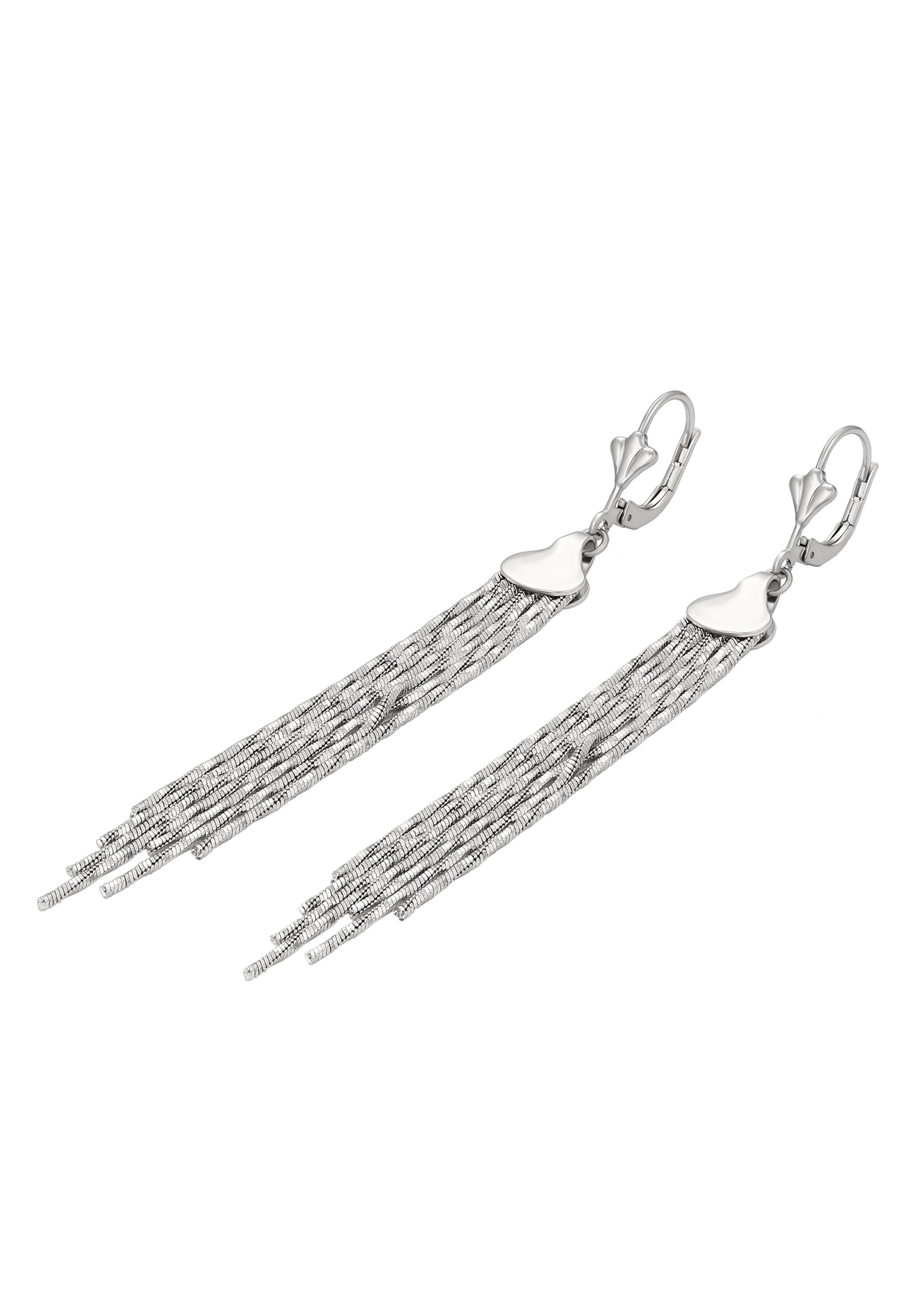 Boucles d'oreilles faina en argent