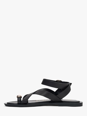 Estro - Sandalias con hebilla '11-10-80' en negro