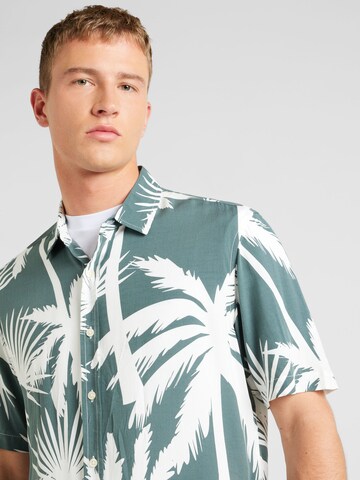 Key Largo Regular fit Button Up Shirt in Green