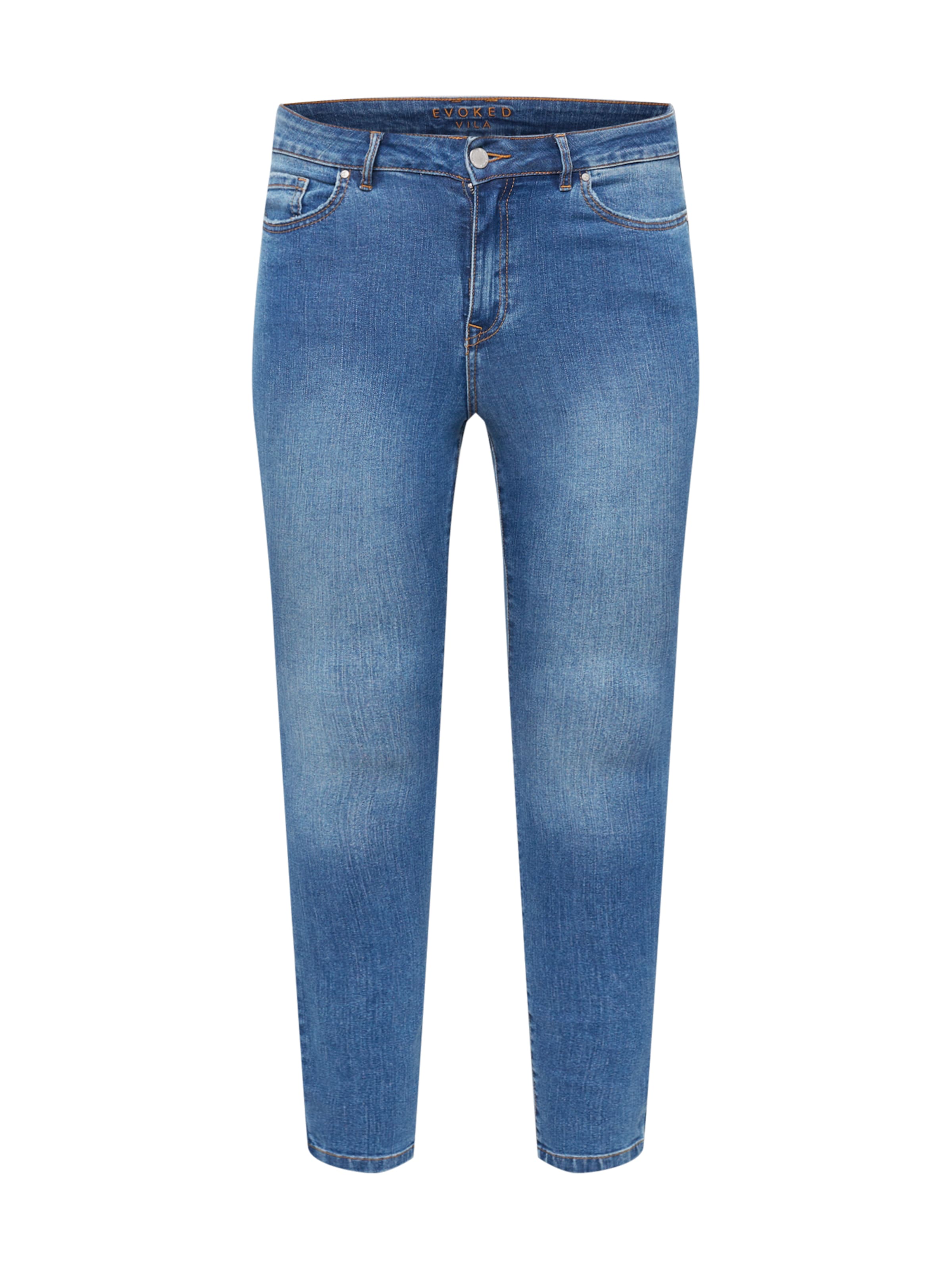 EVOKED Skinny Jeans 'Ekko' in Blue: front