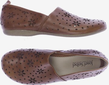 JOSEF SEIBEL Flats & Loafers in 37 in Brown: front