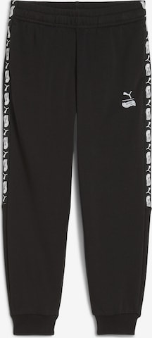 PUMA Regular Jogginghose 'Puma x Hot Wheels™ Monster Trucks' in Schwarz: Vorderseite