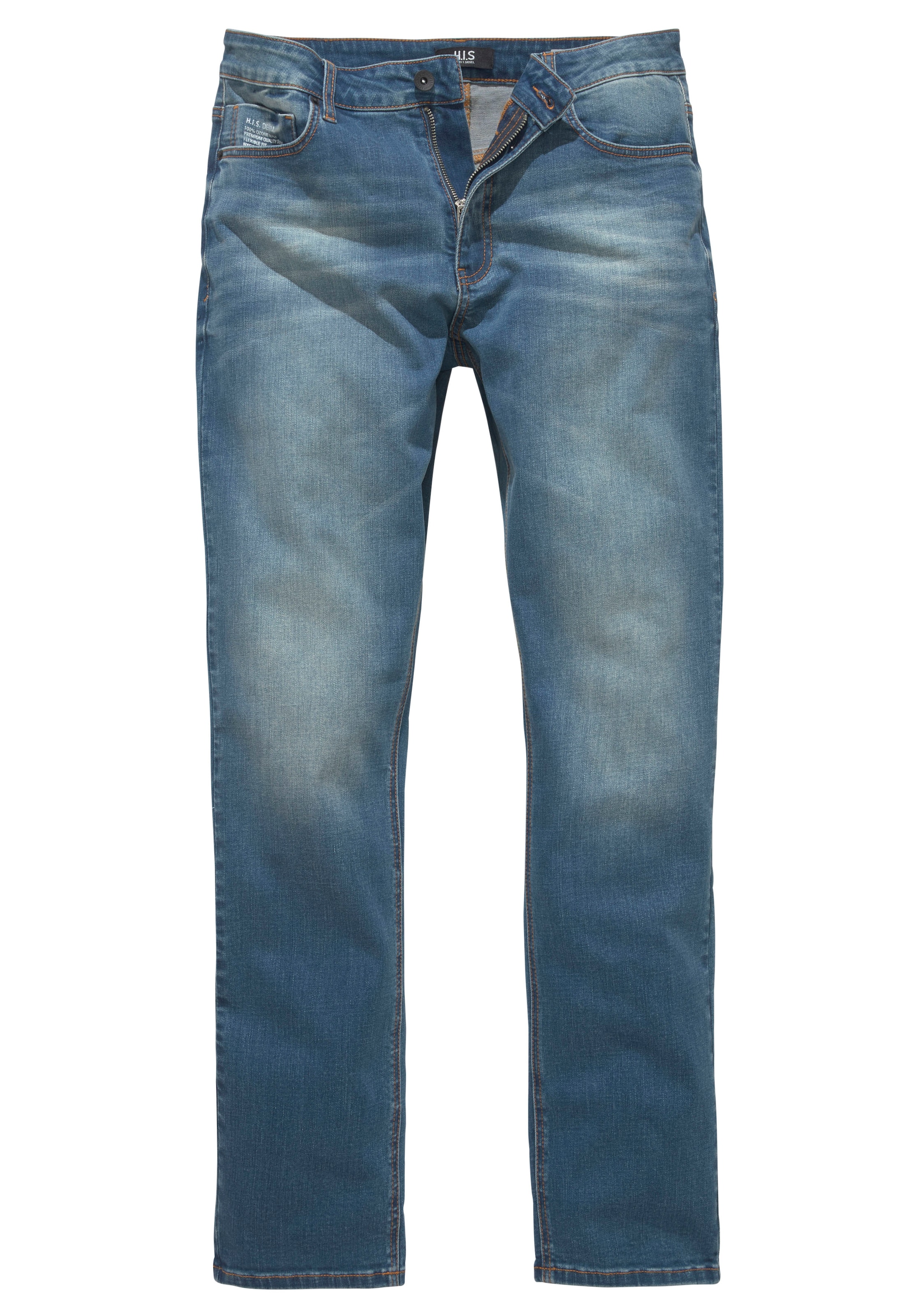 H.I.S Regular Jeans in Grau: Vorderseite