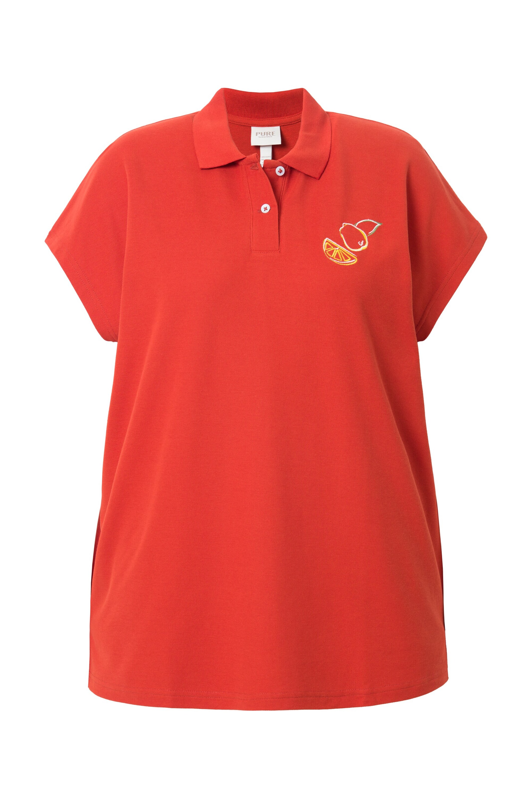 T-shirt Ulla Popken en rouge : devant