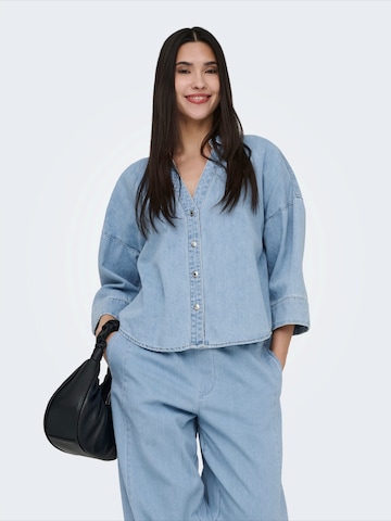 ONLY Bluse 'ONLMONTES' in Blau: Vorderseite