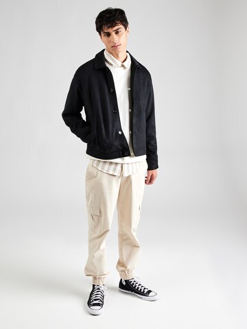 Giacca di mezza stagione di Abercrombie & Fitch in nero